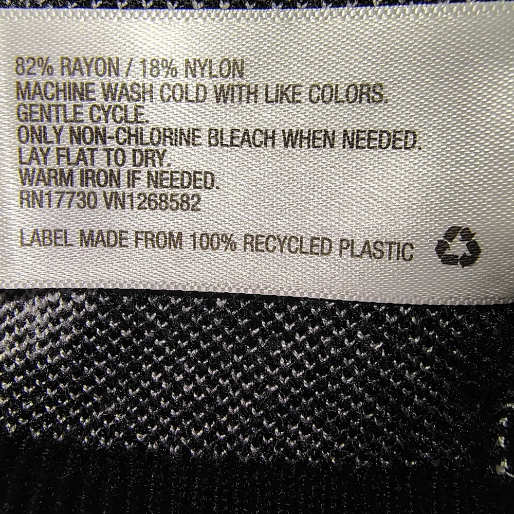 Victor Glemaud Polka Dot Sweater Blouse in Black With White Polkadots Size M - Picture 4 of 7